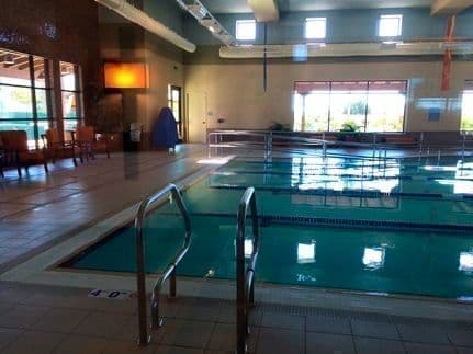 Swim laps or attend aqua aerobics at the Saddlebrooke Ranch Aquatic Center Pool